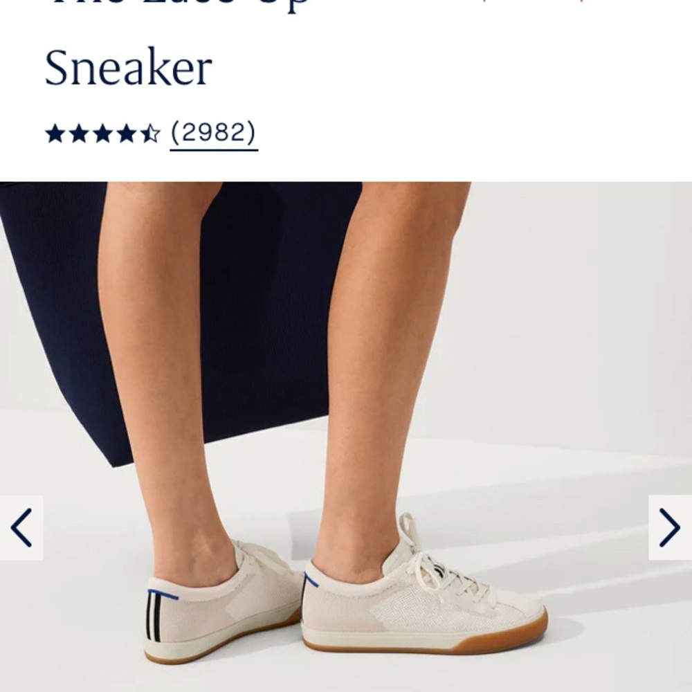 Rothy’s Lace-Up Sneaker
